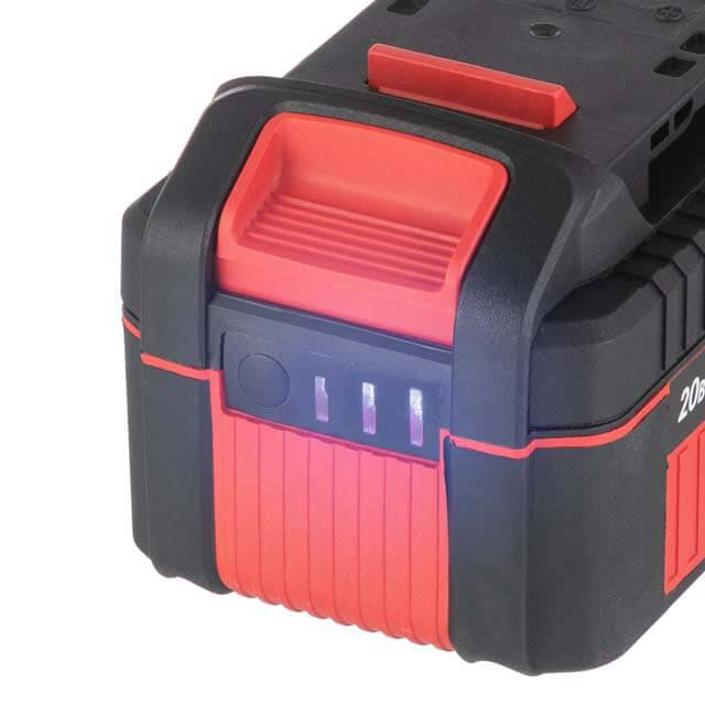 Акумулятор, 20 В, Li-Ion, 4,0 Аг, індикатор рівня заряду INTERTOOL WT-0341 Киев - изображение 10