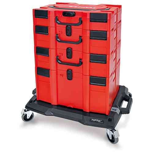 Ящик для инструмента модульный 456x372x262мм (пластик) TOPTUL TBBE0702 Одесса