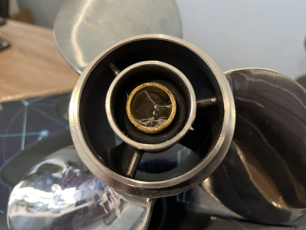 Винт Jetmar Нерж. Yamaha 40-60 Hp(11-1/8 X 13-G) для лодочного мотора Киев - изображение 3