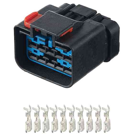 Роз'єм конектор 10-кон., 54201009, APTIV (Delphi) Америка універс., Моторний відсік, Ford 41238 Київ