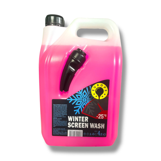 Омивач скла зимовий Europe -25°C 4 л Київ