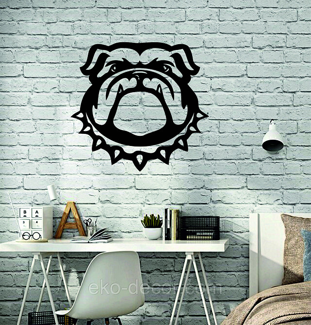 Декоративне настінне Панно «Бульдог», Декор на стіну Київ - фото 9