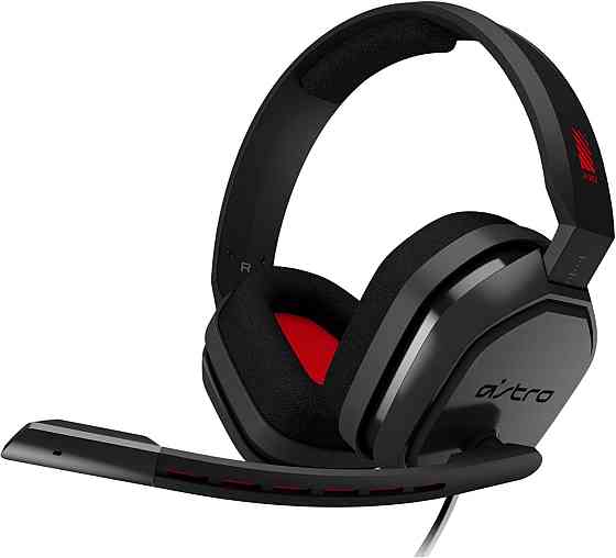 Игровая гарнитура ASTRO A10 проводная, черная/красная, 3.5мм, совместимая с Xbox, PS5, ПК, наушники  Киев