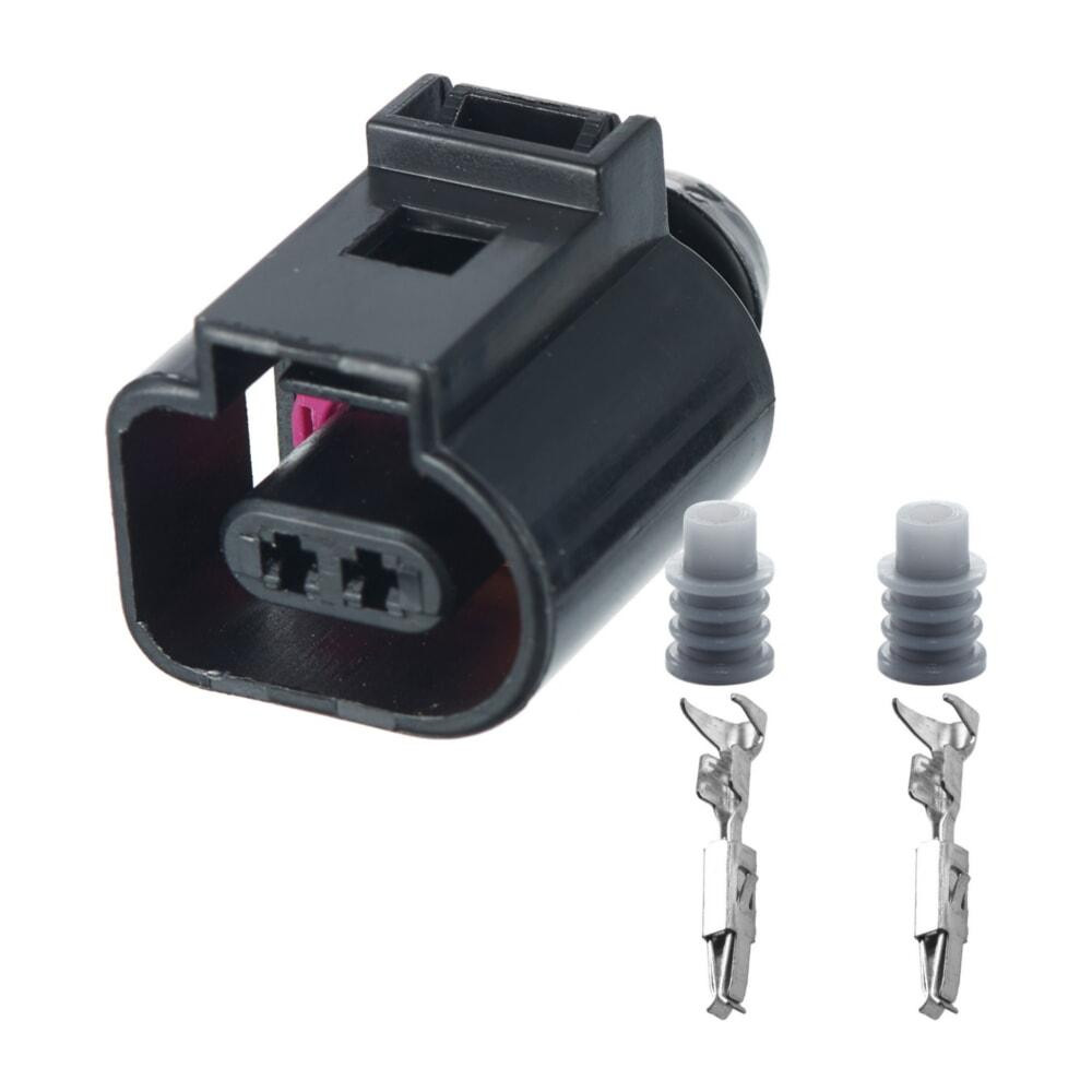 Роз'єм конектор 2-кон., Компрессор Переменного Тока, Дат, Температури Охлажд, Жидкости, Птф, Audi, Bugatti, Porsche, Seat, Skoda Київ - фото 1