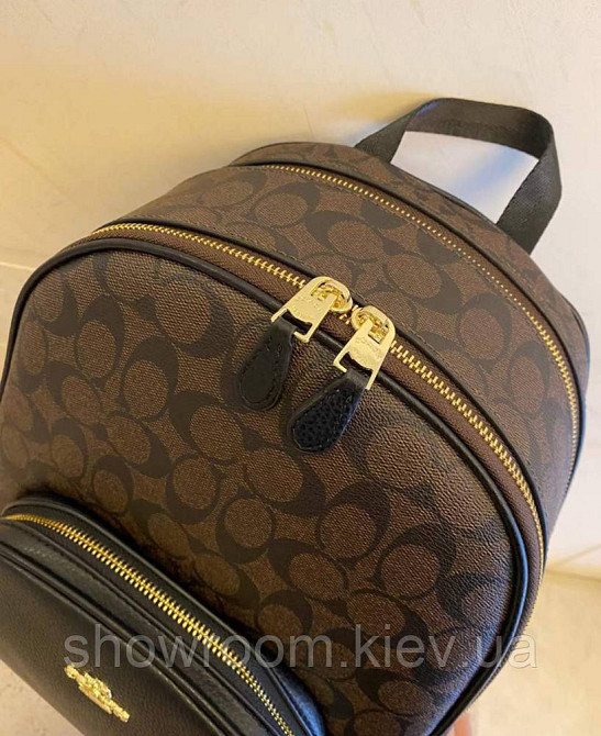 Женский брендовый рюкзак Coach Court (5671) Lux Киев - изображение 9