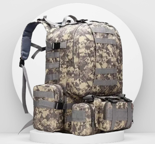 Рюкзак Тактический с подсумками B08 Pixel 55L 8143 Днепр