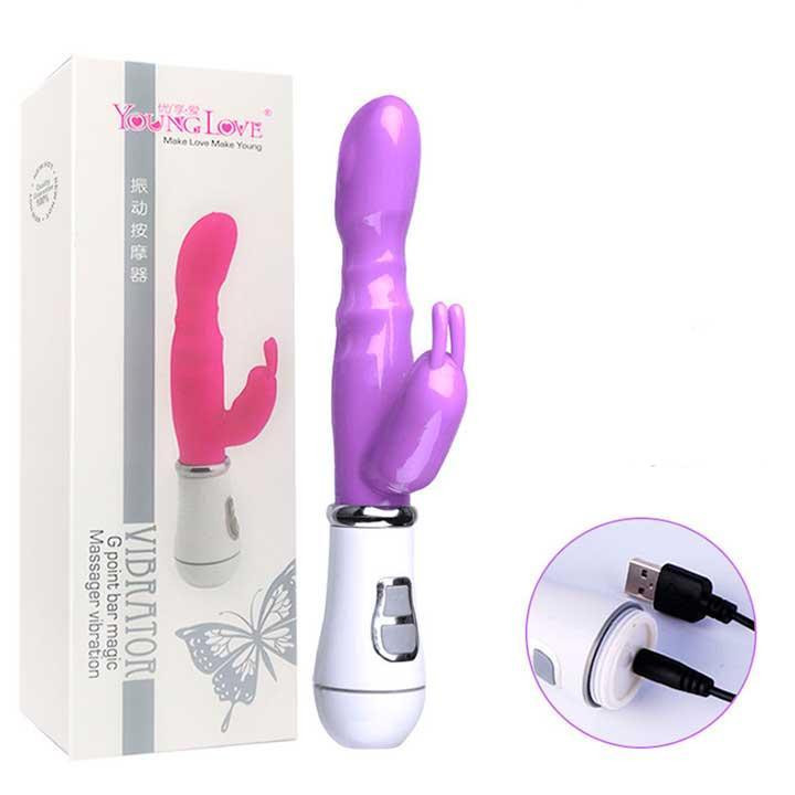 Вибратор Bunny USB - Розовый – Вибраторы Винница - изображение 5