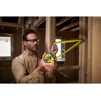 Рулетка Stanley CONTROL-LOCK, 8мх25мм, в прорезиненном корпусе,с двухсторонней шкалой (STHT37232-0) Винница - изображение 10