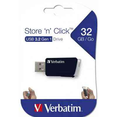 USB флеш накопитель Verbatim 32GB Store 'n' Click USB 3.2 (49307) Винница