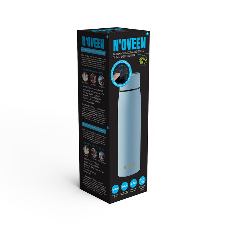 Smart термопляшка з дисплеєм Noveen TB2217 Дніпро - фото 8