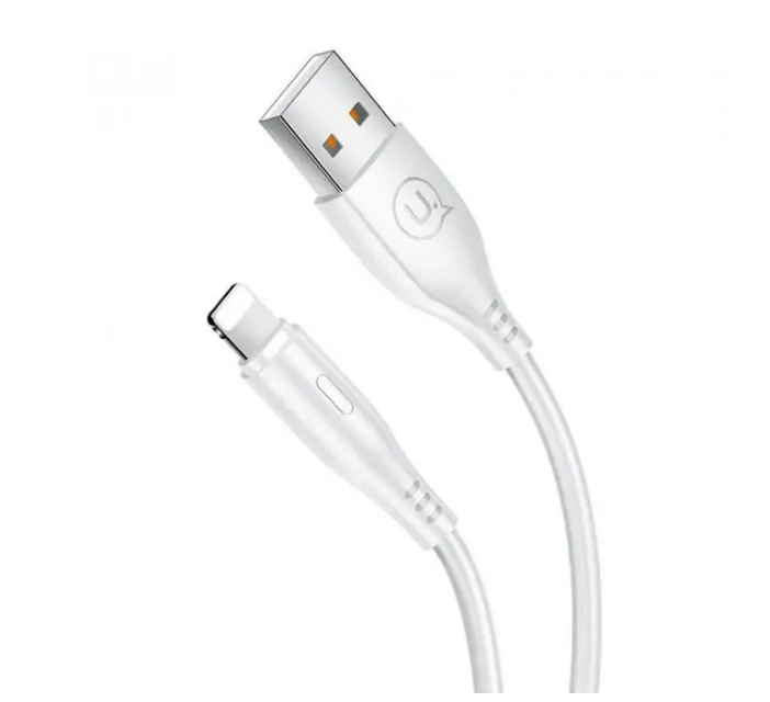 Кабель USB Lightning Usams US-SJ266 U18 2,0A 1м білий Житомир - фото 1