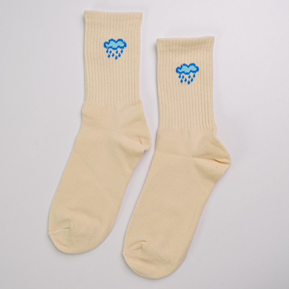 Набор носков хлопковых женских 10 пар Youstar 105 Средние 37-41 Разные цвета Сумы - изображение 6