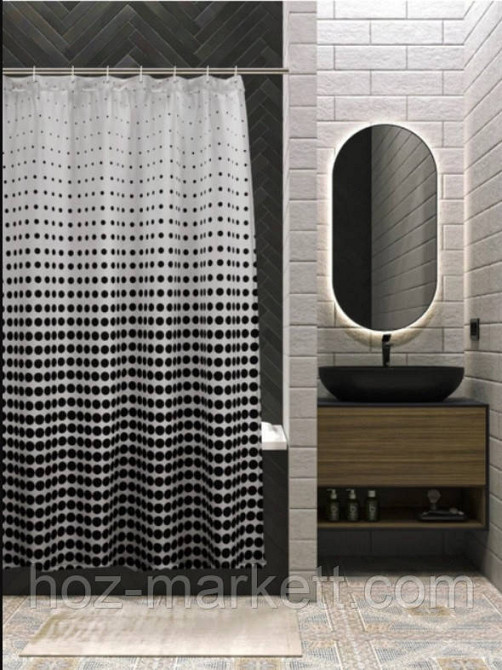 Штора в ванную тканевая Миранда Anka 180 см х 200 см Харьков - изображение 7