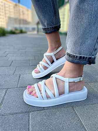 KatrinA Босоніжки жіночі KatrinA 205 білі (літо, шкіра натуральна) (5251) Коломия