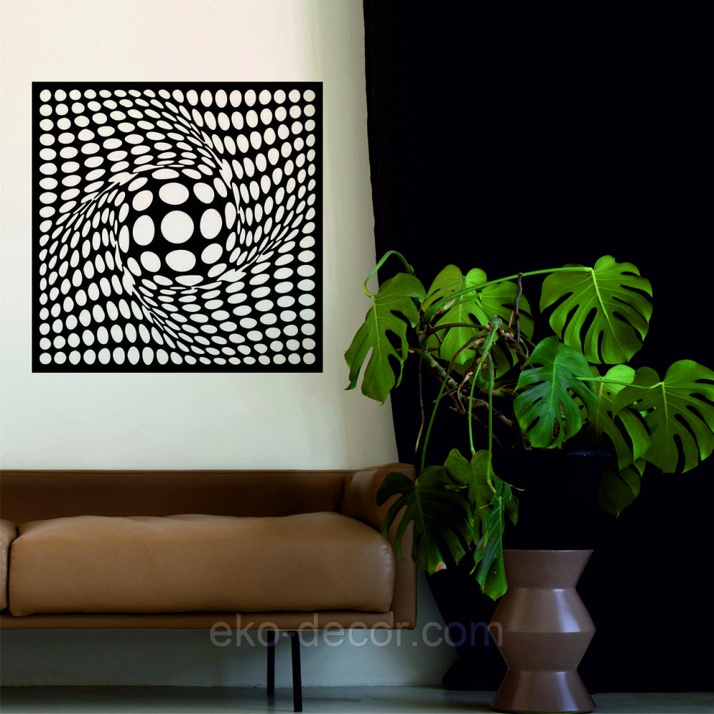 Декоративне настінне Панно «Ілюзія», Декор на стіну Київ - фото 3