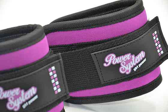 Манжети на щиколотку Power System PS-3450 Ankle Strap Gym Babe Purple Каменское