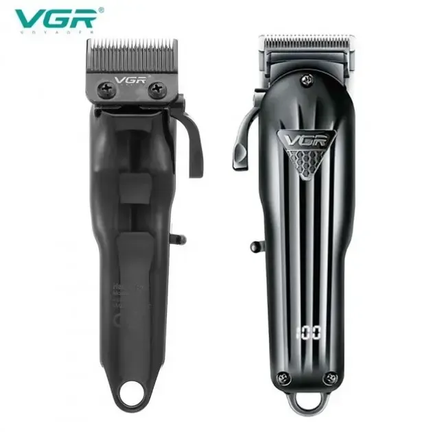 Машинка для стрижки волос VGR V-282 6 насадок, LED Display Коломыя - изображение 4