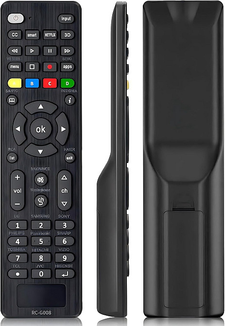 Універсальний пульт YI XING LONG для телевізорів Samsung, LG, Sony, Vizio, TCL, Hisense, Insignia, Toshiba, JVC, Philips, Sanyo, Sharp, Panasonic Луцк - изображение 1