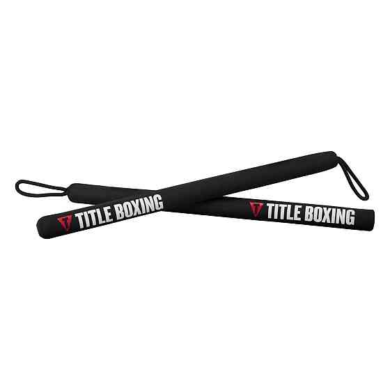 Палиці для боксу (лападани тренерські) TITLE Boxing Precision Training Sticks 2.0 Black Каменское