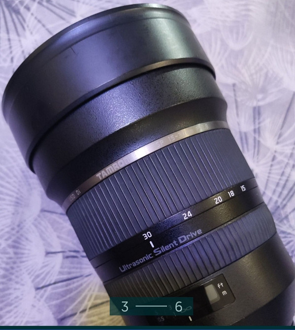 Объектив: Tamron SP 15-30mm. f/2.8 Di VC. Харьков - изображение 3
