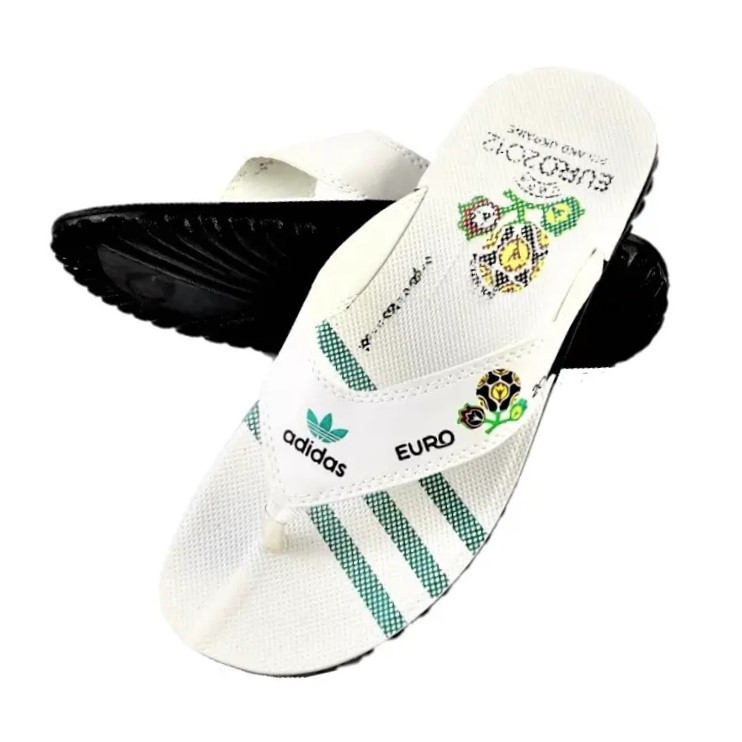 Чоловічі Шльопанці Тапочки Adidas Сланці В'єтнамки Адідас Білі (розміри: 41) Дніпро - фото 1