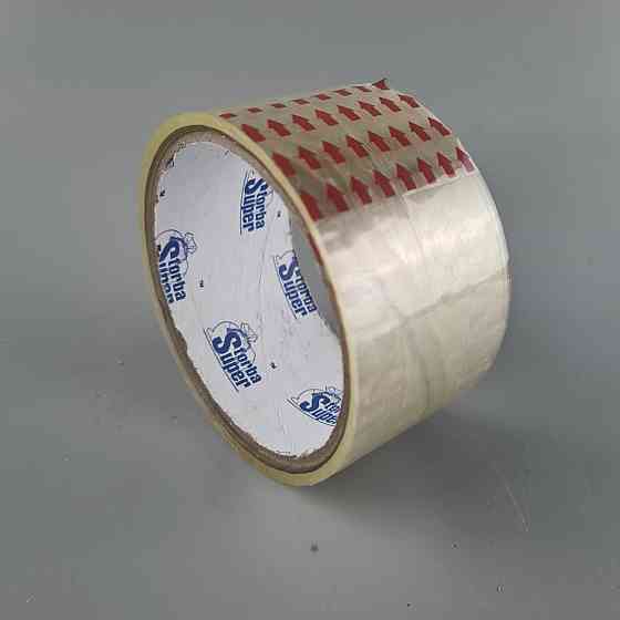 Скотч упаковочный прозрачный 40мк 48мм 25метров 