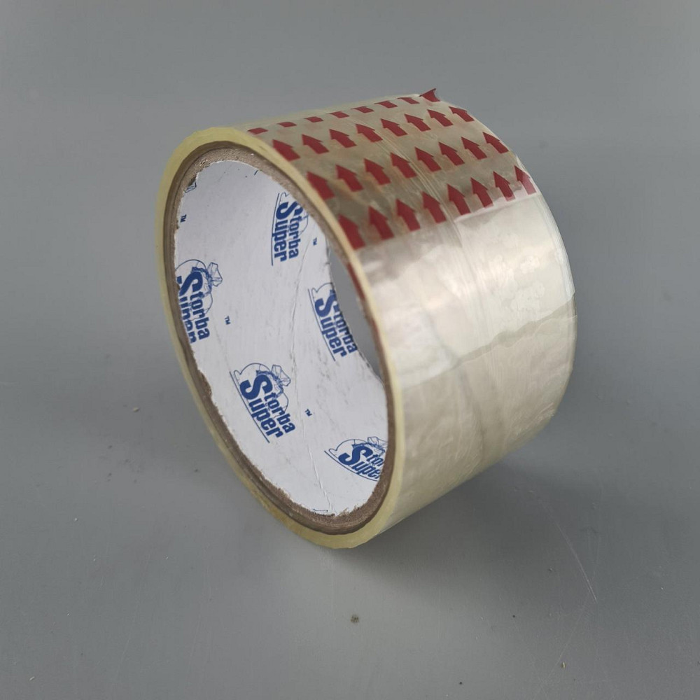 Скотч упаковочный прозрачный 40мк 48мм 25метров 