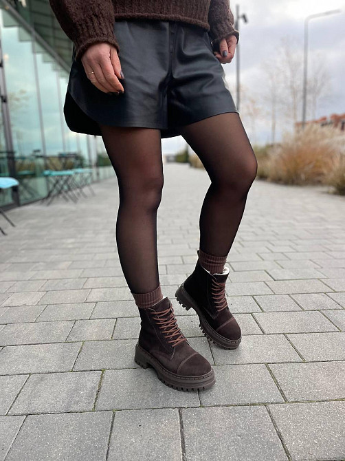 Molly Черевики жіночі MOLLY 967 коричневі (зима, замша натуральна) (5672) 39 Коломыя - изображение 6