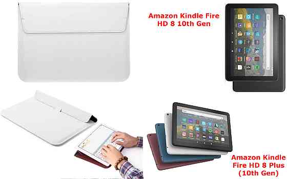 Чехол-конверт VitoCase для Amazon Kindle Fire HD 8 10th Gen, Fire HD 8 Plus (10th Gen), с функцией подставки Киев