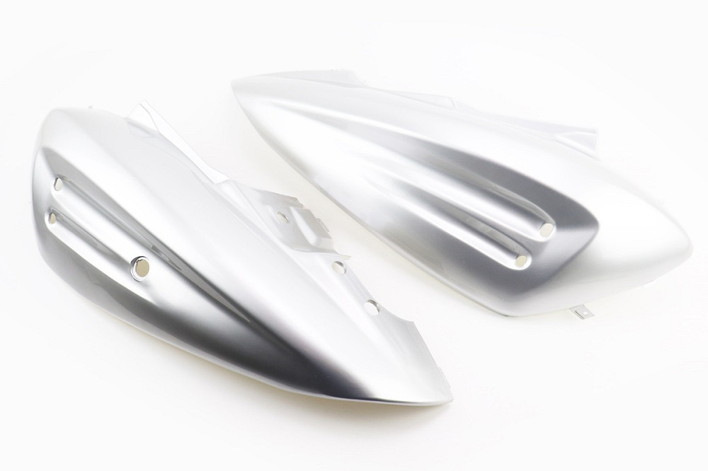 пластик - бічний задній лівий + правий к-кт, СІРИЙ Киев - изображение 1