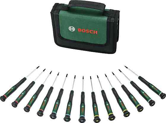 Набір викруток прецизійних Bosch SL, PH, TX, HEX, 13 шт. (1.600.A02.Z9N) ( 10634 ) Харьков