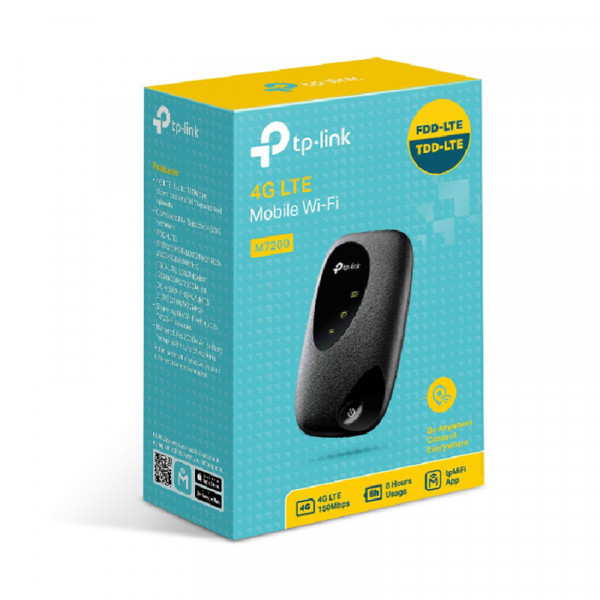 Маршрутизатор TP-Link M7200 N150 4G LTE 1xSim card Slot 1xMicroSD card bat. 2000 mAh (M7200) Киев - изображение 5