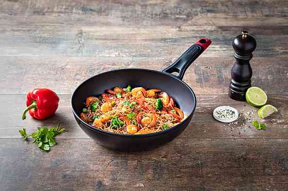 Сковорода Pyrex Optima 28 см, WOK (7120926) Київ