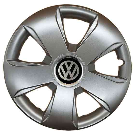 Автомобільні модельні ковпаки R13 Volkswagen 102 4шт, SJS, сріблясті Київ