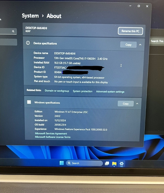 Ноутбук Lenovo Ideapad Slim 5 16IRL8. Харьков - изображение 1