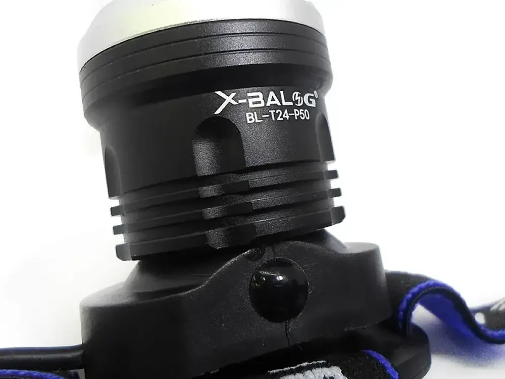 Фонарь налобный Bailong BL-T24-P50 2x18650 мощный светодиодный 1800 лм, 3 режима, водостойкий Одесса - изображение 4