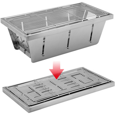 Гриль-барбекю Naturehike Mini Picnic BBQ Grill NH20CJ006 Сталь (6927595767672) Вінниця - фото 1