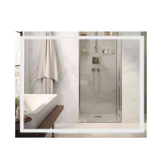 Зеркало Qtap Mideya (DC-F614) 1000х800 с LED-подсветкой Touch, с антизапотеванием, диммером QT2078F614W Киев