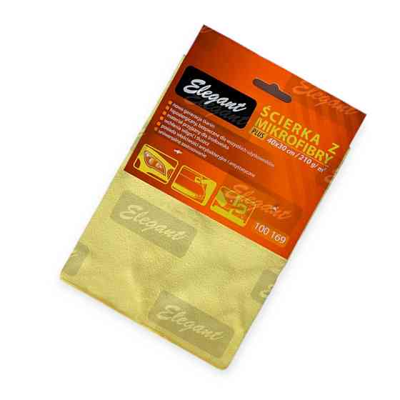 Серветка для скла (40х30) жовта Elegant універсальна Мукачево