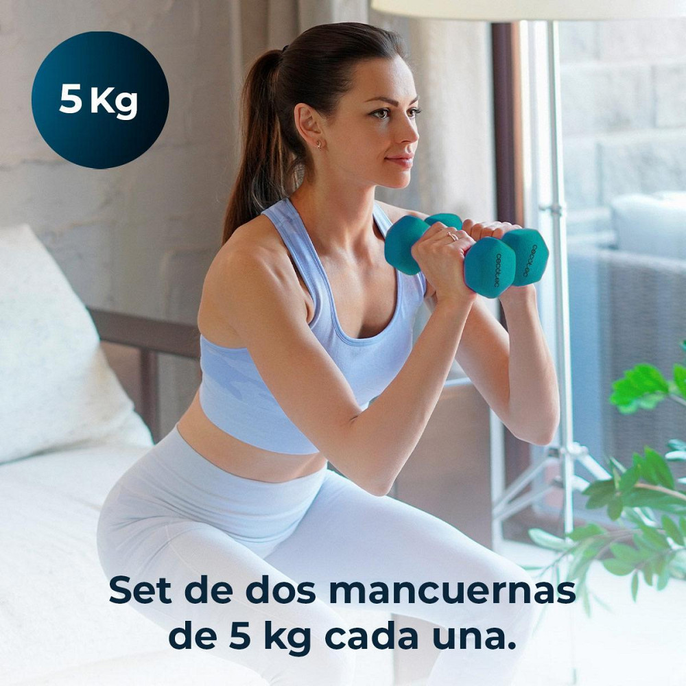 Гантелі Cecotec Drumfit 500 DoubleNeo (2шт по 5 кг) (CCTC-07202) ( 22403 ) Харьков - изображение 5