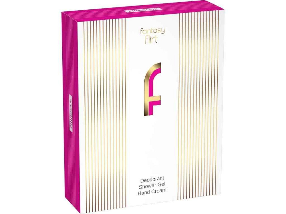 Набір подарунковий для жiнок PINK (дезодгель д/душкрем д/рук) ТМ Fantasy Flirt Київ - фото 1