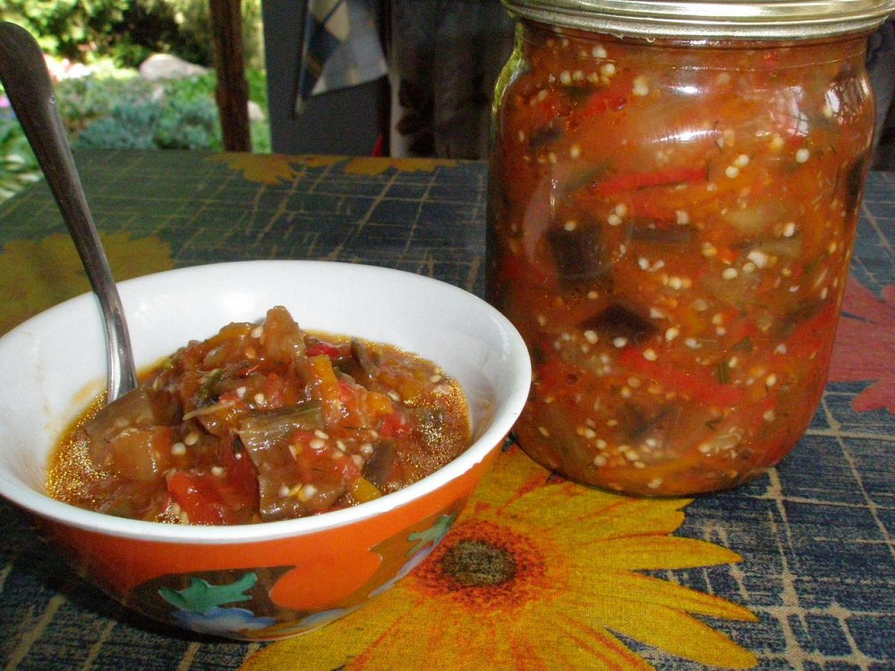 Икра баклажанная домашняя натуральная 0,5 л Киев - изображение 2