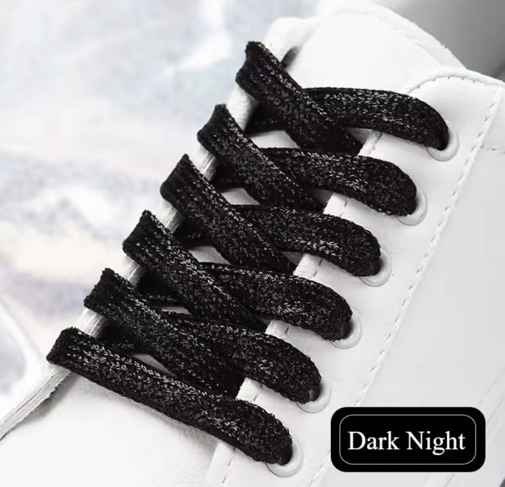 Шнурки блестящие глиттерные Смела - изображение 2