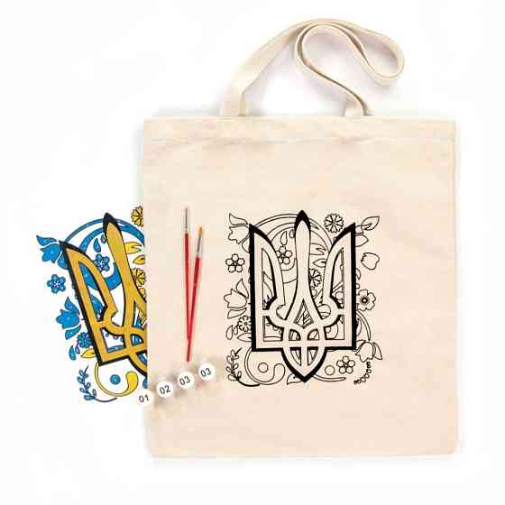 Набор для творчества экосумка-раскраска 