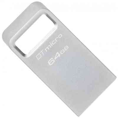 USB флеш накопитель Kingston 64GB DataTraveler Micro USB 3.2 (DTMC3G2/64GB) Винница