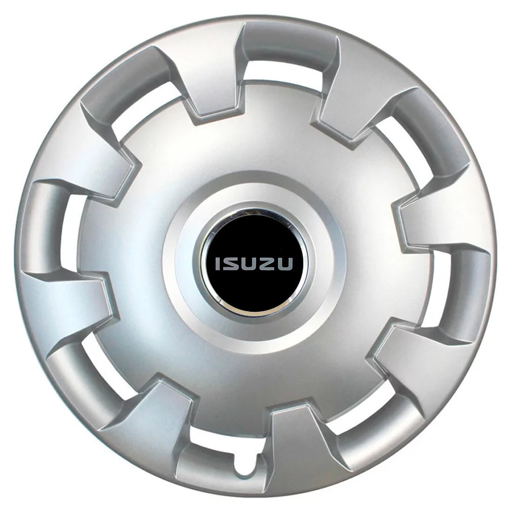 Автомобильные модельные колпаки R15 Isuzu 303 4шт, SJS, серебристые Киев - изображение 1