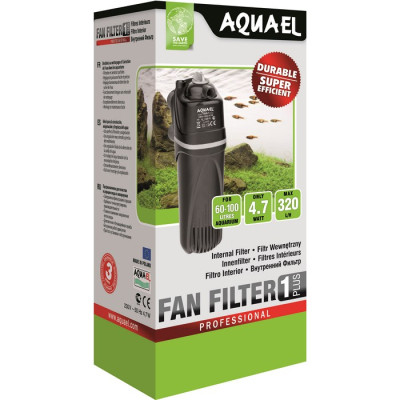 Фільтр для акваріума AquaEl Fan 1 Plus внутрішній до 100 л (5905546030694) Вінниця - фото 4