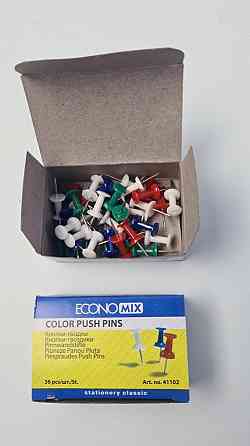 Кнопка "ECONOMIX" силов,в карт кор 36шт (41102)  (1 пачка) Харків