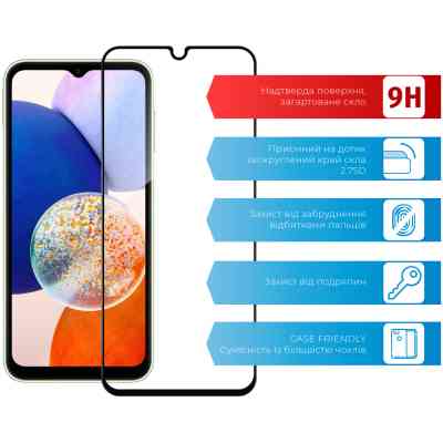 Скло захисне ACCLAB Full Glue Samsung A14 (1283126559747) Вінниця