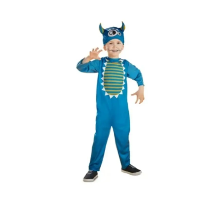 Костюм на Хелловін для хлопчика Монстр синій 2-4 (98-104 см) Київ